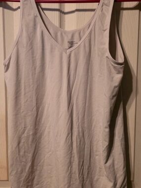 Modern Movement Cream V-Neck Tank Top